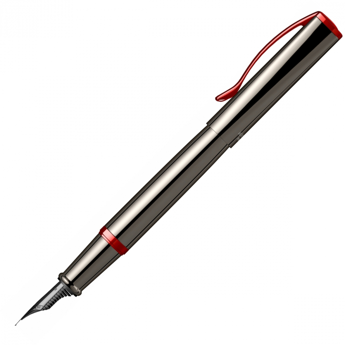 Stilou Impressa Gun Metal Red RMT, Monteverde USA [7]