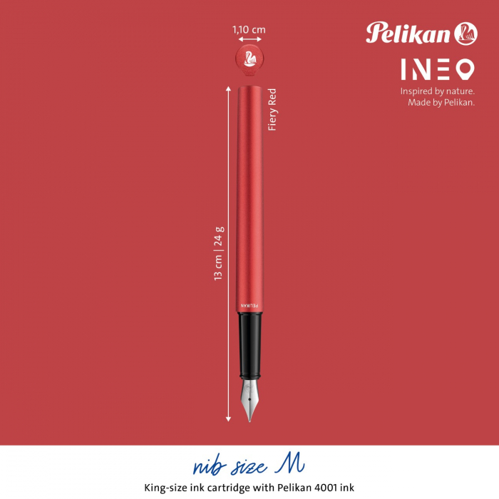 Stilou Ineo Elements Fiery Red, Pelikan [7]