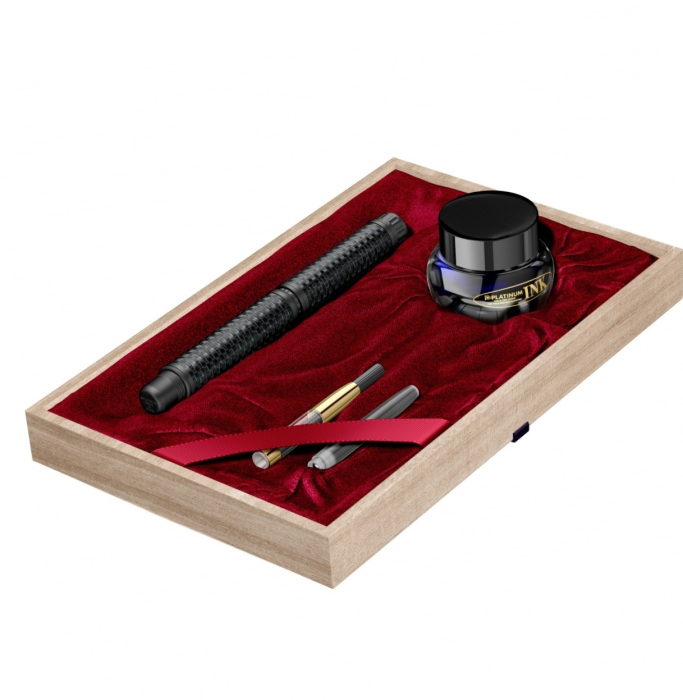 Stilou Izumo Takeami Gozame Ankokushoku 18K, Platinum [6]