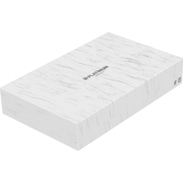 Stilou 18k Nib Izumo Yakumonuri Ginsen Yakumo GT 0.5 M, Platinum [10]