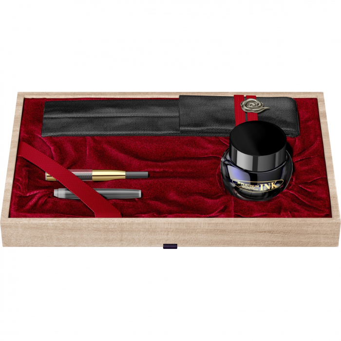 Stilou Izumo Takeami Gozame Benikabairo 0.5 M, Platinum [4]