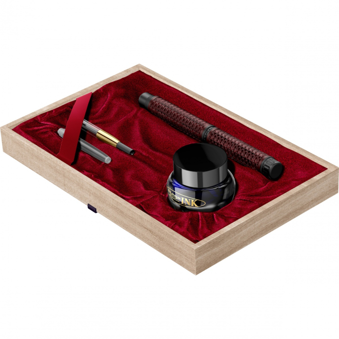 Stilou Izumo Takeami Gozame Benikabairo 0.5 M, Platinum [6]