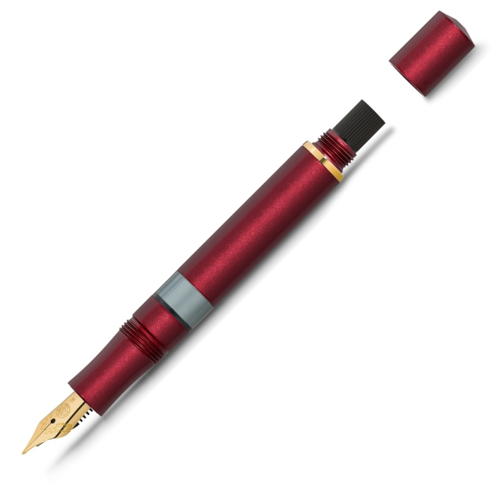 Stilou Kaweco PISTON SPORT AL Starter Set Bordeaux/Gold [4]