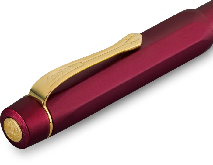 Stilou Kaweco PISTON SPORT AL Solo Set Bordeaux/Gold [6]