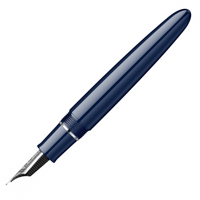 Stilou King of Pens Ringless Urushi Blue RHT 24K, King size, Sailor [9]