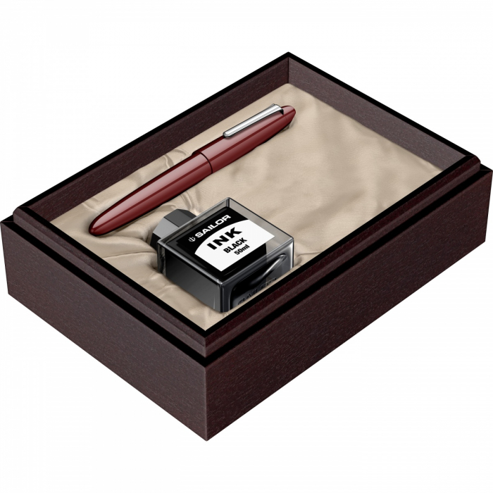 Stilou King Of Pens King Size 21k Urushi Bordeaux RHT, Sailor [2]
