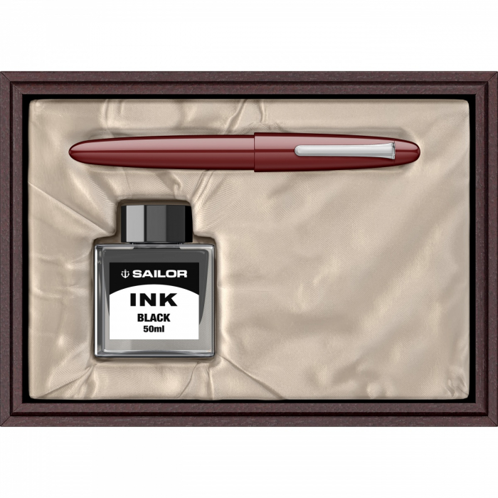 Stilou King Of Pens King Size 21k Urushi Bordeaux RHT, Sailor [4]