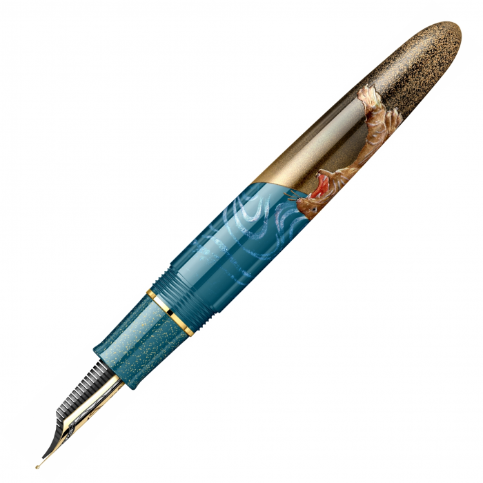 Stilou King Size Tiger in the Moonlight 21K, Sailor [14]