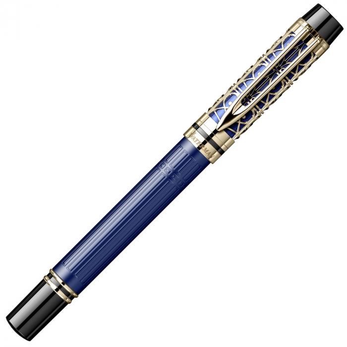 Stilou LE Bleu De Paris GT Stilou 18k Nib, Waterman [5]