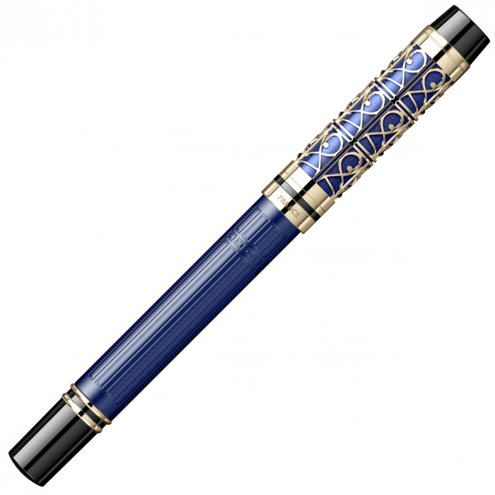 Stilou LE Bleu De Paris GT Stilou 18k Nib, Waterman [7]