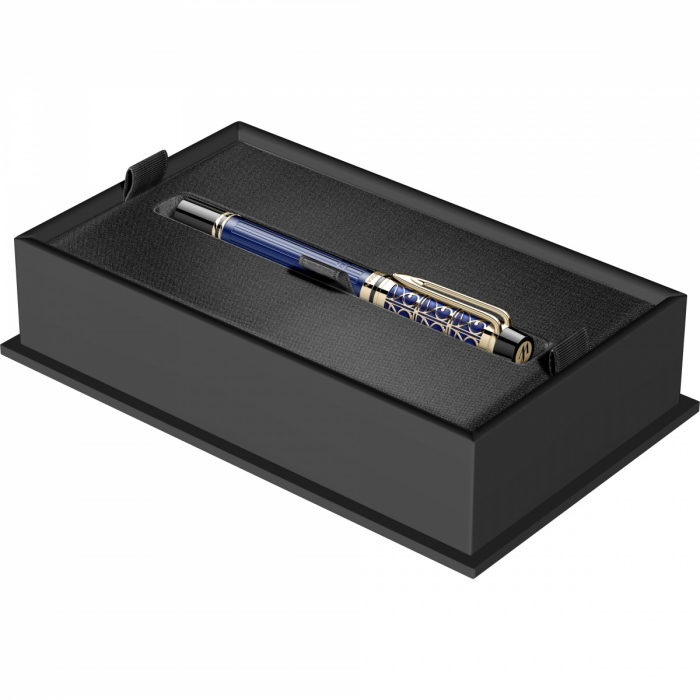 Stilou LE Bleu De Paris GT Stilou 18k Nib, Waterman [6]