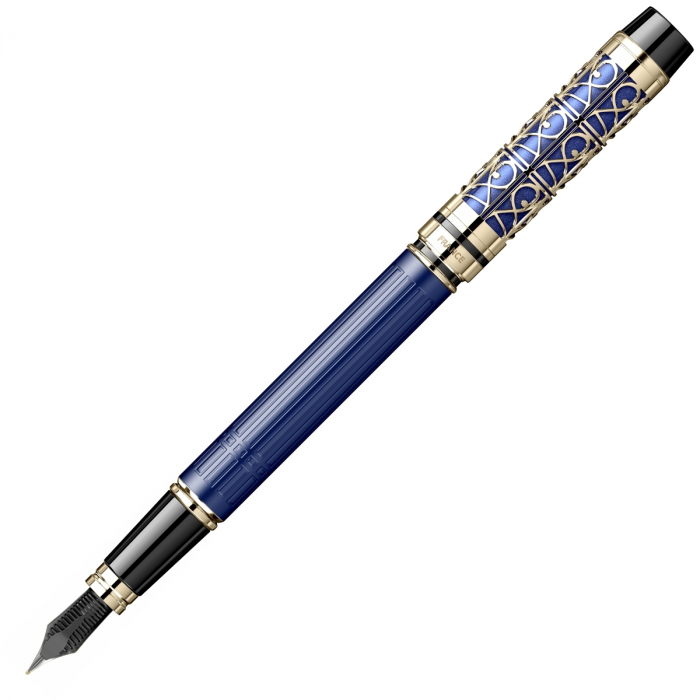 Stilou LE Bleu De Paris GT Stilou 18k Nib, Waterman [12]