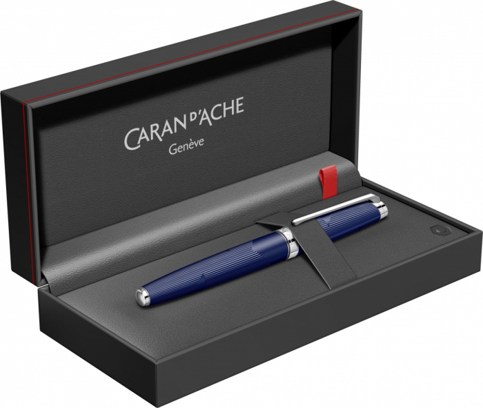 Stilou Leman Bleu Marin SRT, Caran d'Ache [2]