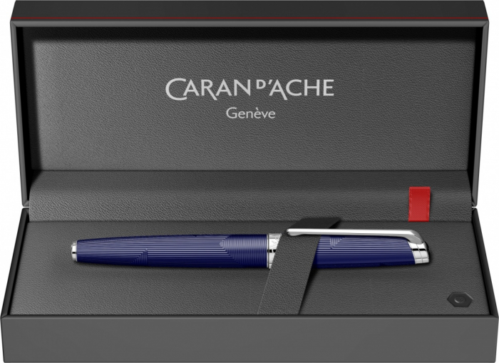 Stilou Leman Bleu Marin SRT, Caran d'Ache [5]