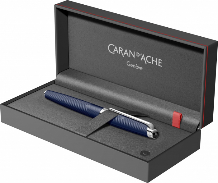 Stilou Leman Bleu Marin SRT, Caran d'Ache [7]