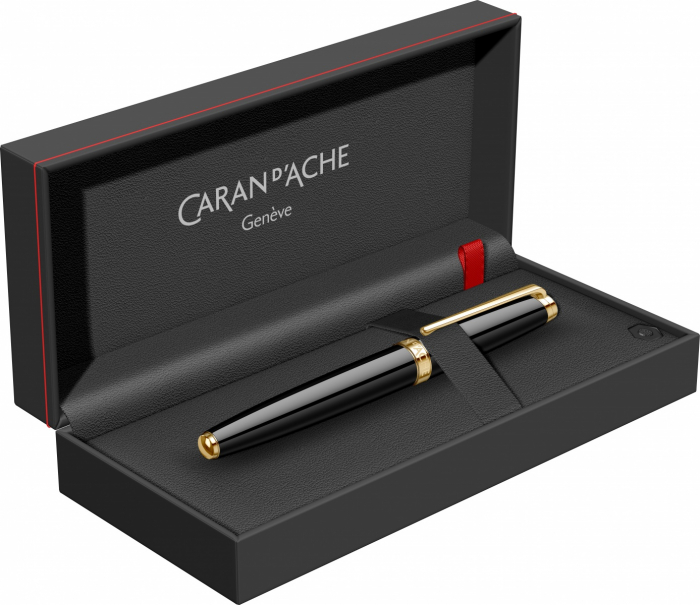 Stilou Leman Ebony Black GT Caran d'Ache [2]