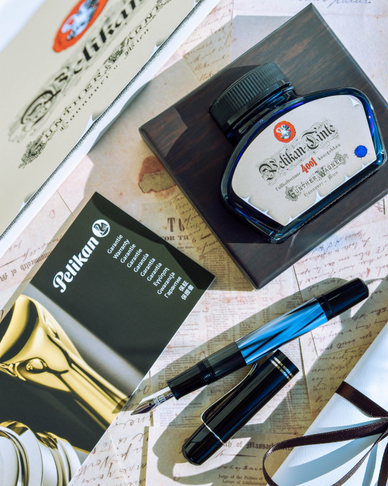 Stilou M101N Grey-Blue Pelikan - Editie Limitata [5]