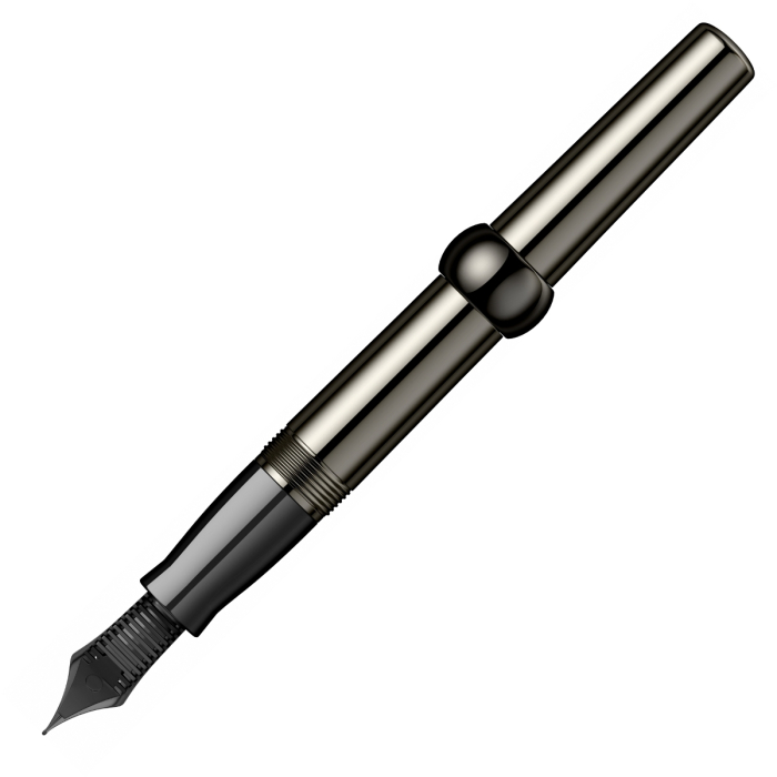 Stilou Mark Twain Crescent Filler Gun Metal GMT, Conklin [10]