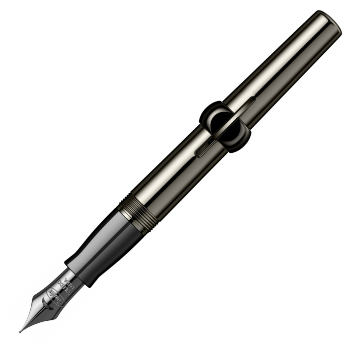 Stilou Mark Twain Crescent Filler Gun Metal GMT, Conklin [3]
