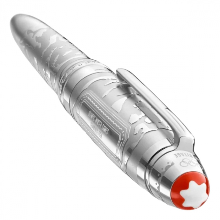 Stilou Meisterstück x Olympic Heritage Camonix 1924 Solitaire LeGrand Fountain Pen M, Montblanc [3]