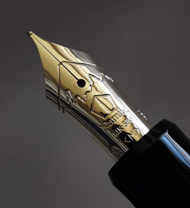 Stilou Maki-e Mt. Fuji And Ship GT 14k, Namiki [9]