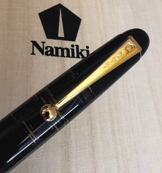 Stilou Maki-e Mt. Fuji And Ship GT 14k, Namiki [14]