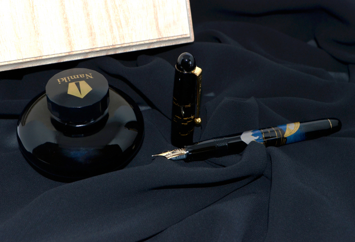 Stilou Maki-e Mt. Fuji And Ship GT 14k, Namiki [8]