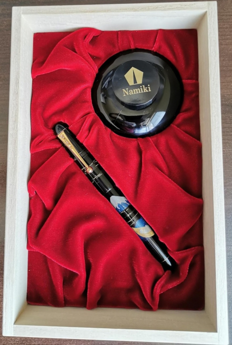 Stilou Maki-e Mt. Fuji And Ship GT 14k, Namiki [15]