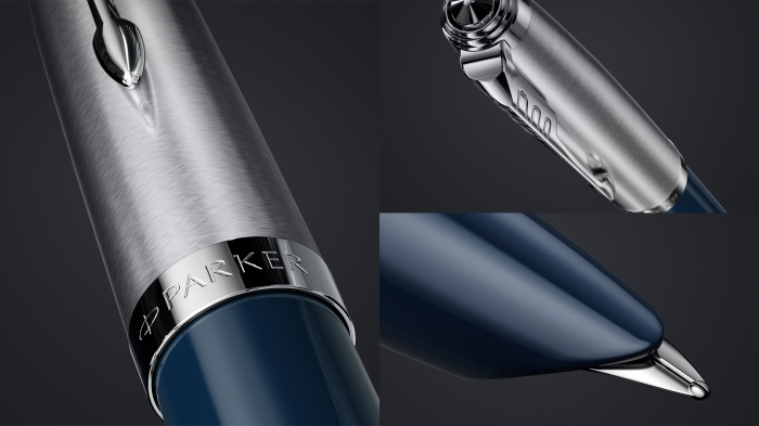 Stilou Parker 51 Royal Midnight Blue CT, Parker [6]
