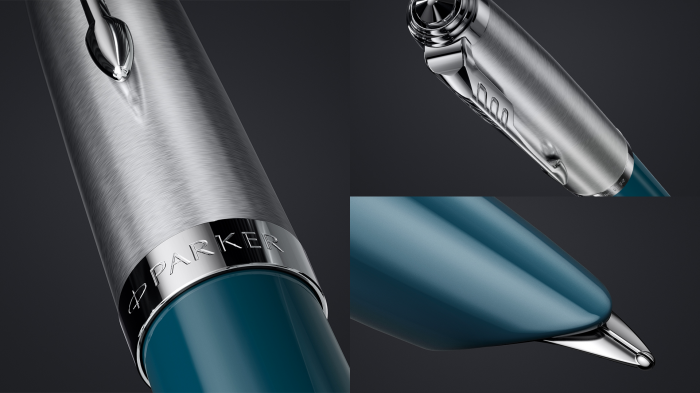 Stilou Parker 51 Royal Teal Blue CT, Parker [7]
