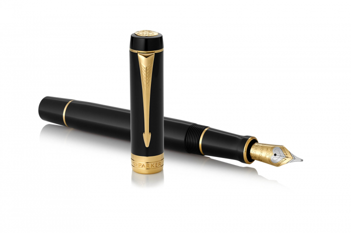 Stilou Parker Duofold Royal Centennial Black GT [7]