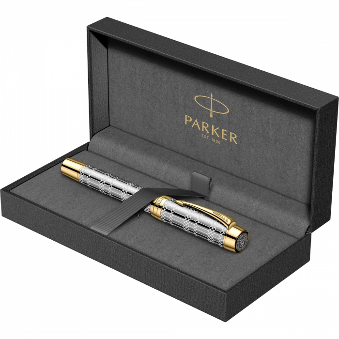 Stilou Duofold Royal Centennial 18k SE Queen's Platinum Jubilee 2022, Parker [2]