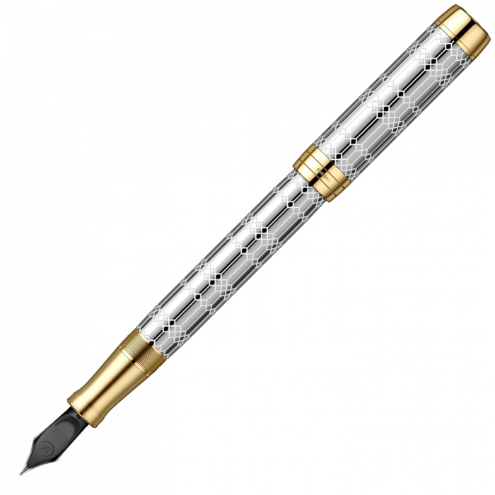 Stilou Duofold Royal Centennial 18k SE Queen's Platinum Jubilee 2022, Parker [10]