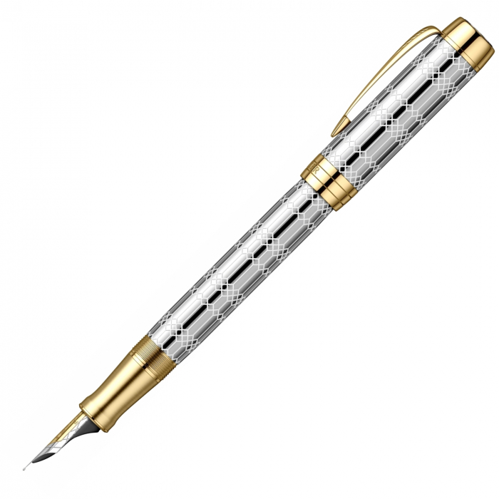 Stilou Duofold Royal Centennial 18k SE Queen's Platinum Jubilee 2022, Parker [9]