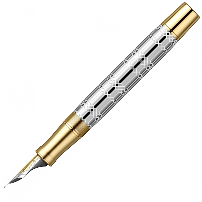 Stilou Duofold Royal Centennial 18k SE Queen's Platinum Jubilee 2022, Parker [7]