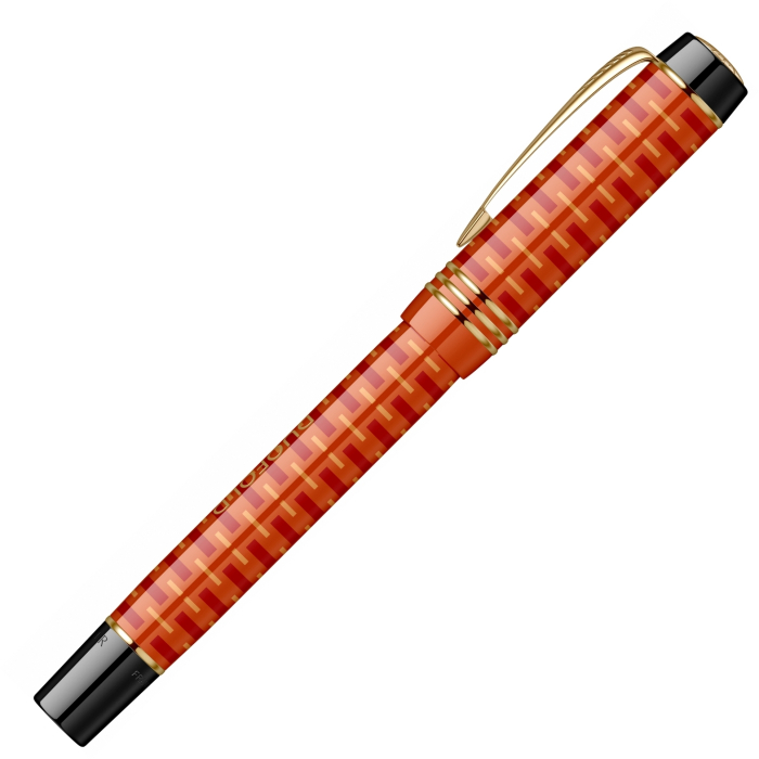Stilou Parker Duofold Royal LE 100th Anniversary Red GT, Centennial 18k [6]