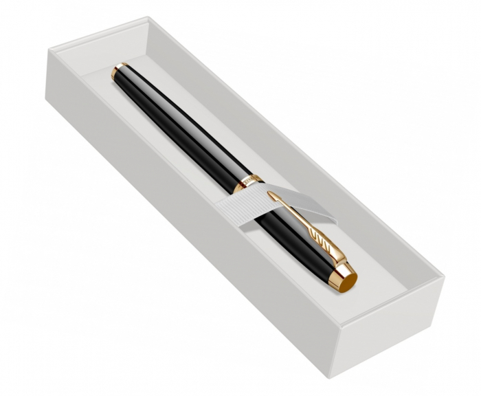 Stilou IM Royal Black Laquer GT, Parker [8]
