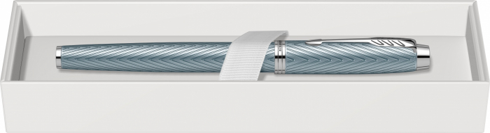 Stilou Parker IM Royal Premium Light Blue Silver CT [6]