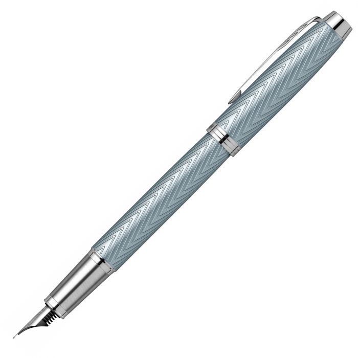 Stilou Parker IM Royal Premium Light Blue Silver CT [4]