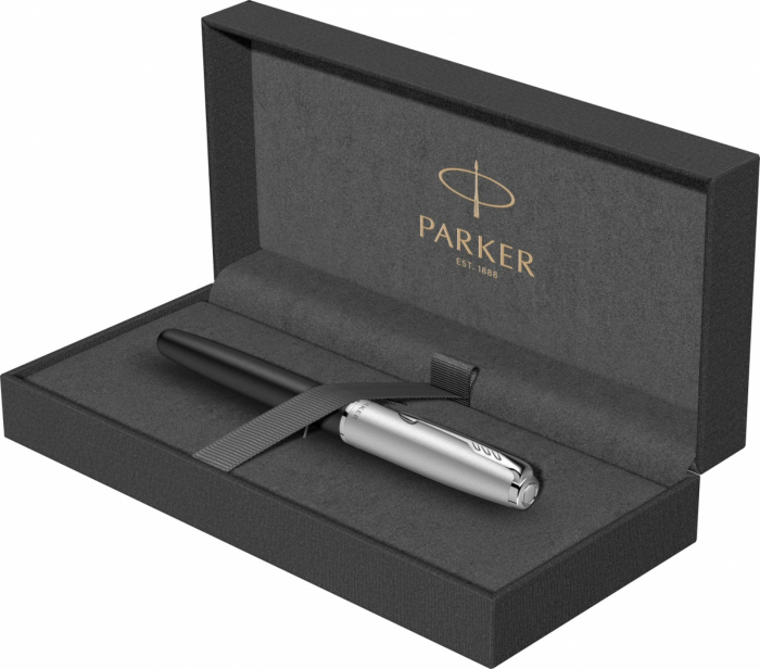 Roller Parker Sonnet Royal Essential Black Chrome CT [6]