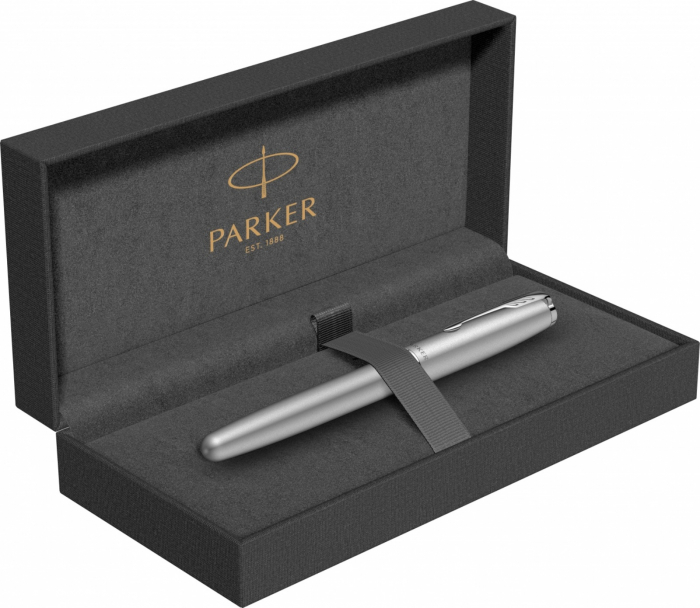 Stilou Sonnet Royal Essential Sandblast Chrome CT, Parker [6]