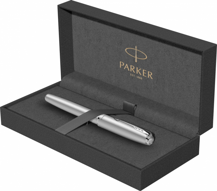 Stilou Sonnet Royal Essential Sandblast Chrome CT, Parker [2]