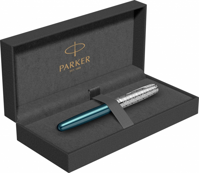 Stilou Parker Sonnet Royal Premium Metal Blue PDT [2]