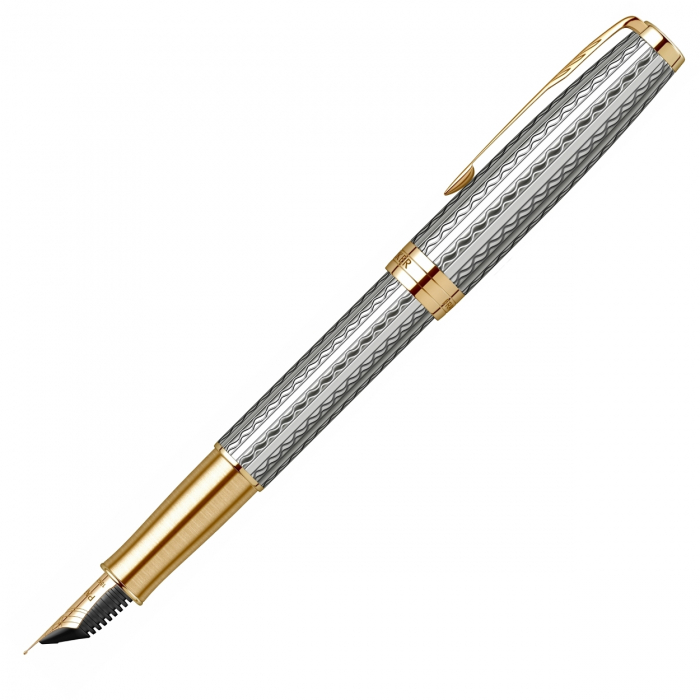 Stilou Parker Sonnet Royal Premium Silver Mistral GT [9]