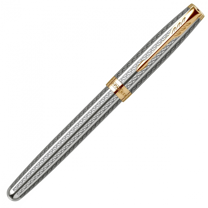 Stilou Parker Sonnet Royal Premium Silver Mistral GT [4]