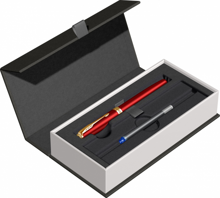 Stilou Sonnet Royal Red Lacquer GT 18K, Parker [3]