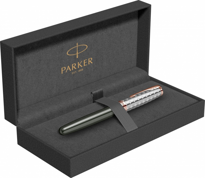 Stilou Parker Sonnet Royal Premium Metal & Grey PGT [2]