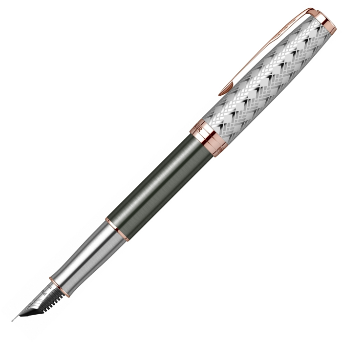 Stilou Parker Sonnet Royal Premium Metal & Grey PGT [4]