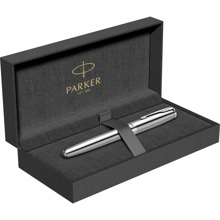Set Stilou + Pix Parker Sonnet Royal Stainless Steel GT [4]