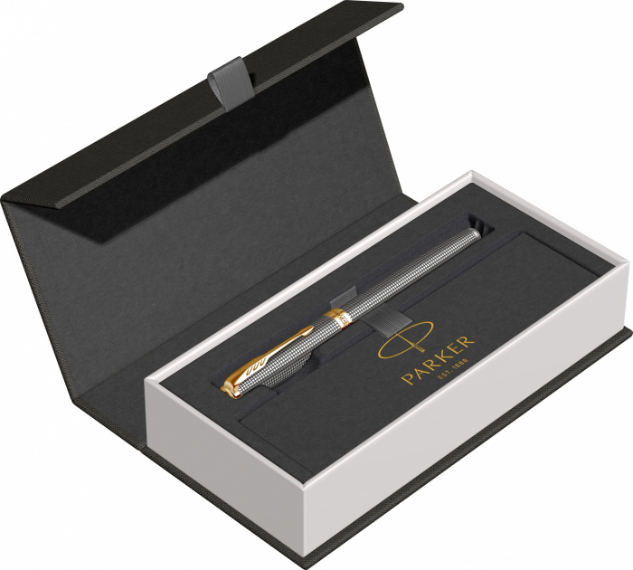 Stilou Parker Sonnet Royal CHISELLED SILVER GT [6]